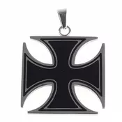 Verižica ETNOX - Black Iron Cross - SK1125