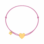 New Classic Heart zapestnica - Yellow Gold Plated