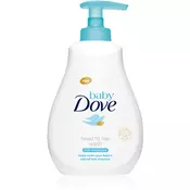 Dove Baby Rich Moisture gel za pranje za tijelo i kosu 400 ml