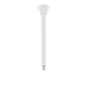 Trio Lighting Montažna palica za vodilo DUOline, bela, 12,5 cm - bela mat barva - Kovina