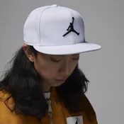 Nike Jordan Jumpman Pro Adjustable Cap - White - Polyester - 50% Recycled Polyester
