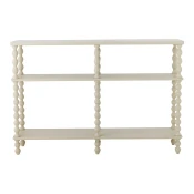 Kremno bela stranska mizica 30x120 cm Salino – Bloomingville