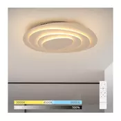 Brilagi - LED prigušiva stropna lampa MODERN MINI LED/28W/230V + daljinski upravljac