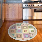 Opviq Tepih 90cm Puder