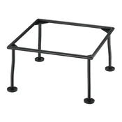 FRILICH Raiser črno kovinsko stojalo okvir L ‘33 x 33’