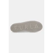 Usnjene superge Furla Enjoy Lace-Up Sneaker