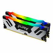 DIMM DDR5 96GB (2x48GB kit) 6400MT/s KF564C32RSAK2-96 FURY Renegade RGB