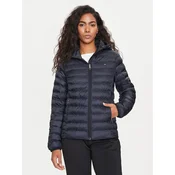 Tommy Hilfiger Prehodna jakna Global Stripe WW0WW42046 Mornarsko modra Regular Fit