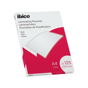 GBC Ibico žepki za plastificiranje value matt, a4, 125mic, 100/1 627323