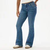 Cropp - Farmerke flare - PLAVA