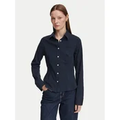 Guess Jeans Srajca W6YH11 W2835 Mornarsko modra Slim Fit