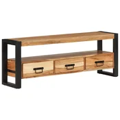TV ormaric 120 x 30 x 45 cm od masivnog bagremovog drva