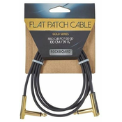RockBoard Flat Patch Cable Gold 100 cm