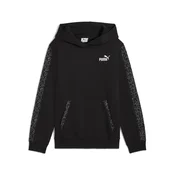 Womens Puma Essentials Graphic Animal Hoodie Youth, Black, Size 9-10Y, Shop