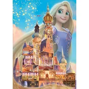 Ravensburger - Puzzle Disneyjeva zbirka gradov: Rapunzel - 1 000 kosov