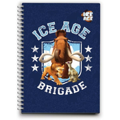 Disney bilježnica sa spiralom  Ice Age A6, 80 listova s crtama