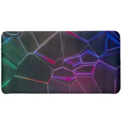 MG Crystal igralna podloga za miško 74 x 38 cm, črna