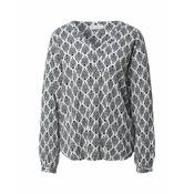 Kaffe Bluza Amber Jas Blouse, modra
