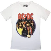 AC/DC Highway To Hell Circle White M Ženske Majica