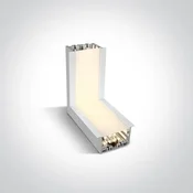 LED KOTNI ELEMENT/8W/3000K/120°/720lm/240V 16,4 cm BELA DM38152RL/W/W
