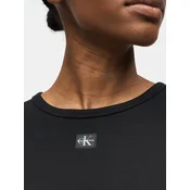 Calvin Klein Jeans Vsakodnevna obleka LV047G209G Črna Slim Fit