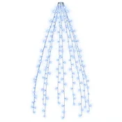 Vidaxl Lučke za novoletno jelko 210 LED lučk modre 210 cm