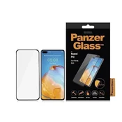 PanzerGlass Kaljeno steklo PanzerGlass E2E Super+ za Huawei P40 - s črnim okvirjem