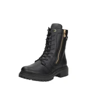 Rieker Gležnarji z vezalkami Veterschoenen Hoog črna