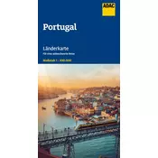 ADAC Länderkarte Portugal 1:300.000