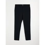Sinsay - Chino pantalone slim fit sa dodatkom viskoze - mornarsko