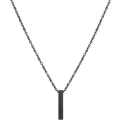 Muška santa barbara polo crna ogrlica od hirurškog Celika ( sbj.6.5025.3 )