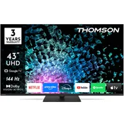 Thomson 43MG7C15 4K UHD TV, MiniLED, 109 cm, 144 Hz, Google TV