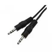 Kabl audio 3.5mm - 3.5mm M/M 1.2m crni
