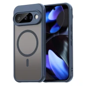 Hibridni ovitek HaloFrost II MagSafe za Google Pixel 10 - navy blue