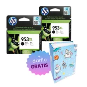 HP - Komplet kartuš HP L0S70AE nr.953XL (črna), original, 2 kosa + DARILO GRATIS