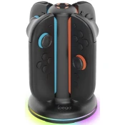 iPega SW2052 Nabíjacia Stanica s RGB pre JoyCon Ovládače Nintendo Switch 2