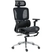 Homestar Pisarna stol Ergonomičen pisarniški stol 67x71x114 cm Črna