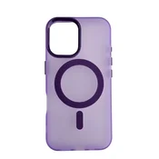 Silikonska futrola Magsafe FLURO COLOR Iphone 16 LJUBICASTA
