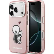 Maska za telefon iPhone 17 Pro Karl Lagerfeld Karl & Choupette Back MagSafe