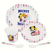 Mickey Mouse - velik set posod za mikrovalovno pečico (5 kosov)