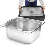 shumee Gostinska posoda GN 2/3 z izvlečnimi ročaji 354x325x150mm 13L Hendi 817247