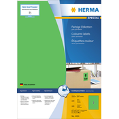 Herma etikete 210X297 A4/1 1/100 zelena ( 02H4404 )