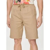 Guess Kratke hlače iz tkanine Mick M4GD02 WFBXA Khaki Regular Fit