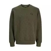 Jack & Jones Plus Majica JCOGEO  oliva