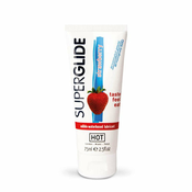 HOT Superglide Edible Waterbased Lubricant Strawberry 75ml