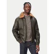 Milestone Usnjena jakna MS Tom 631089 21070-1 Temno rjava Regular Fit