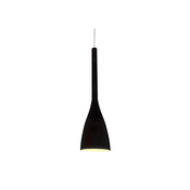 Ideal Lux 35680 - Lestenec 1xE27/60W/230V črn