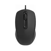 Žicni miš 1200 DPI USB-C, crne boje