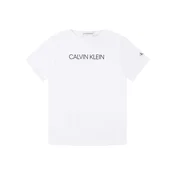 Calvin Klein Jeans Majica INSTITUTIONAL, bela