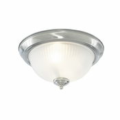 Searchlight 4042 - Stropna svetilka FLUSH 2xE14/40W/230V krom